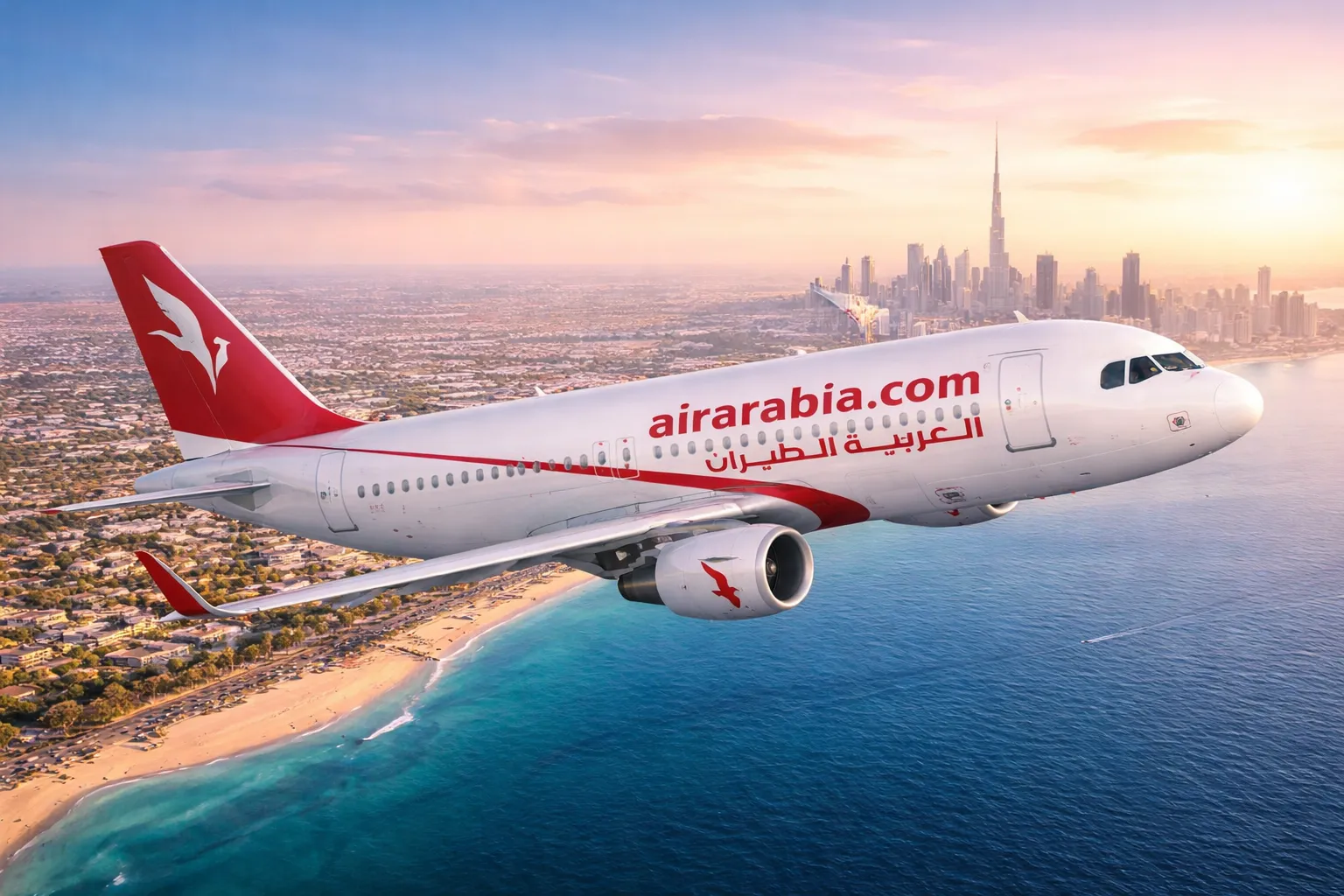 العربية للطيران تعيد تشغيل بعض رحلاتها من وإلى الإمارات وفق جدول محدث